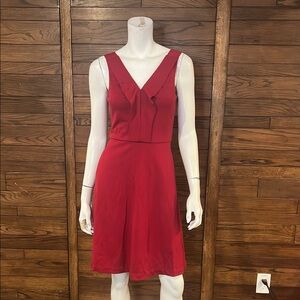 Ricki's Elegant Red Midi Dress